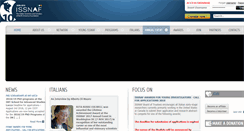 Desktop Screenshot of issnaf.org